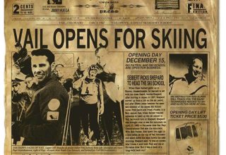 Newspaper frontpage from 1962