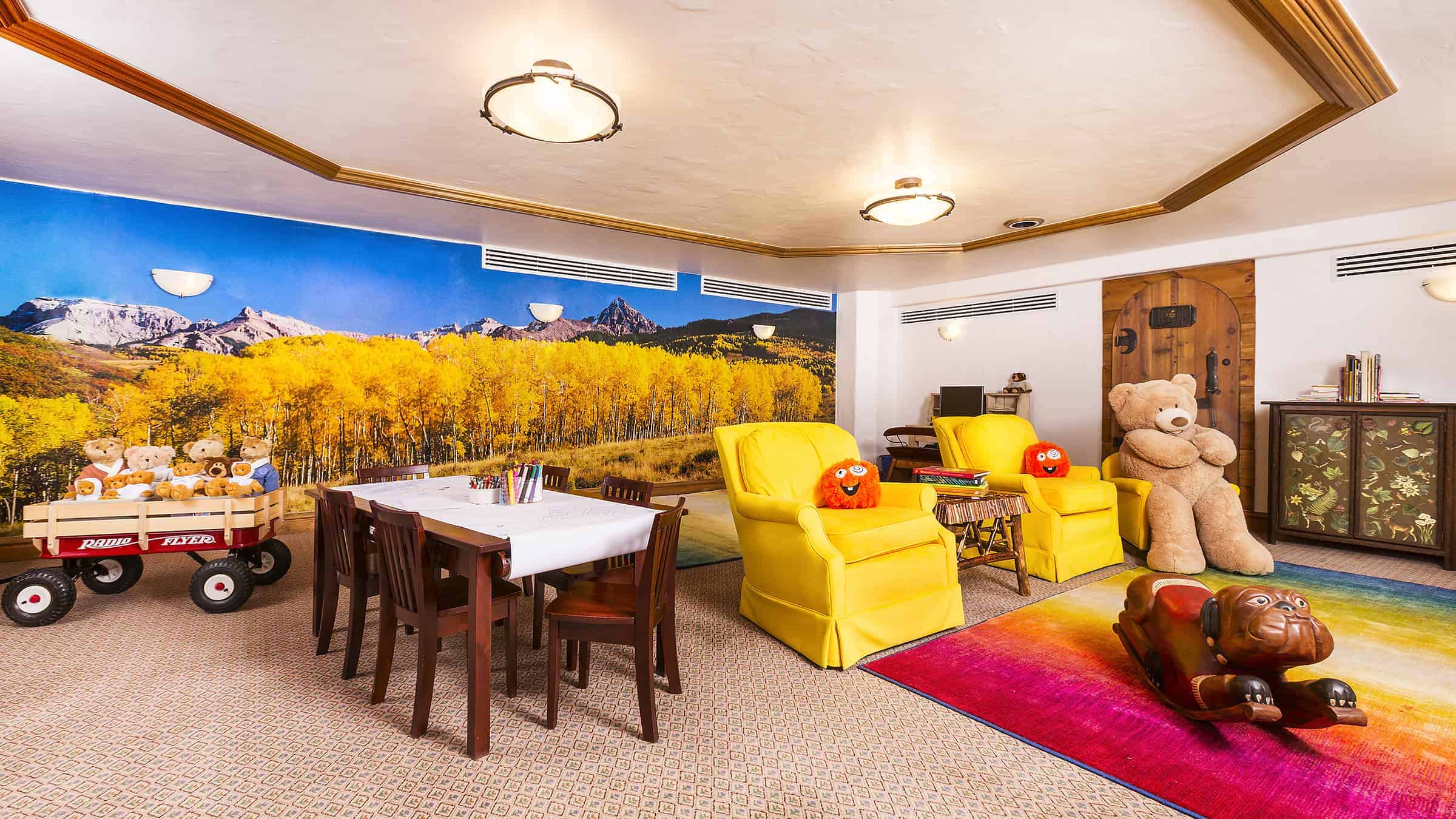 Kids club at Sonnenalp Hotel