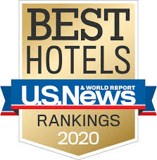 US News Best Hotels 2020 badge