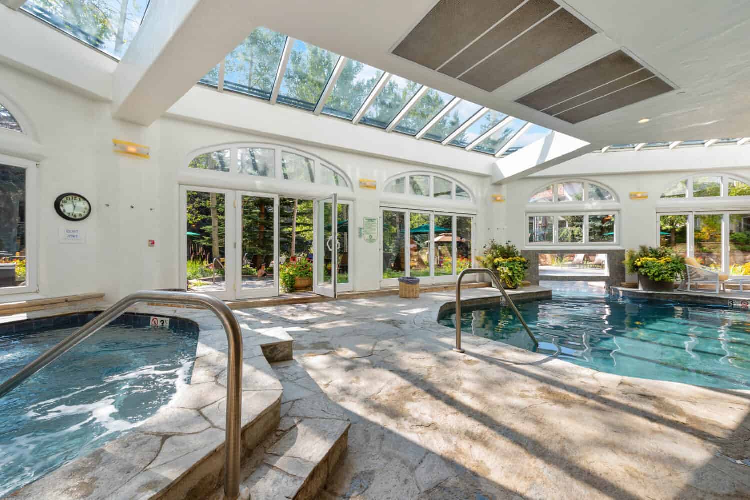 Spa, Inner Pool at Sonnenalp