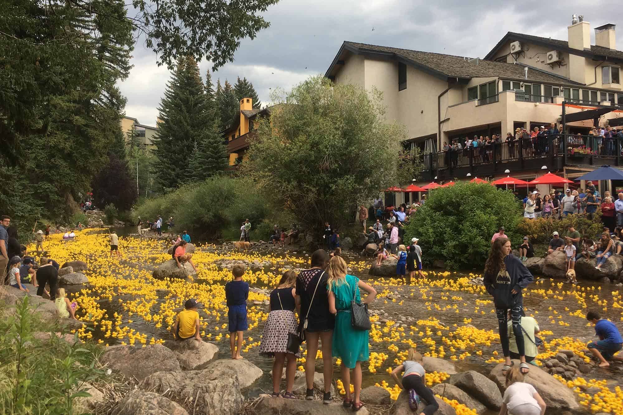Activities during the fall summer in Vail