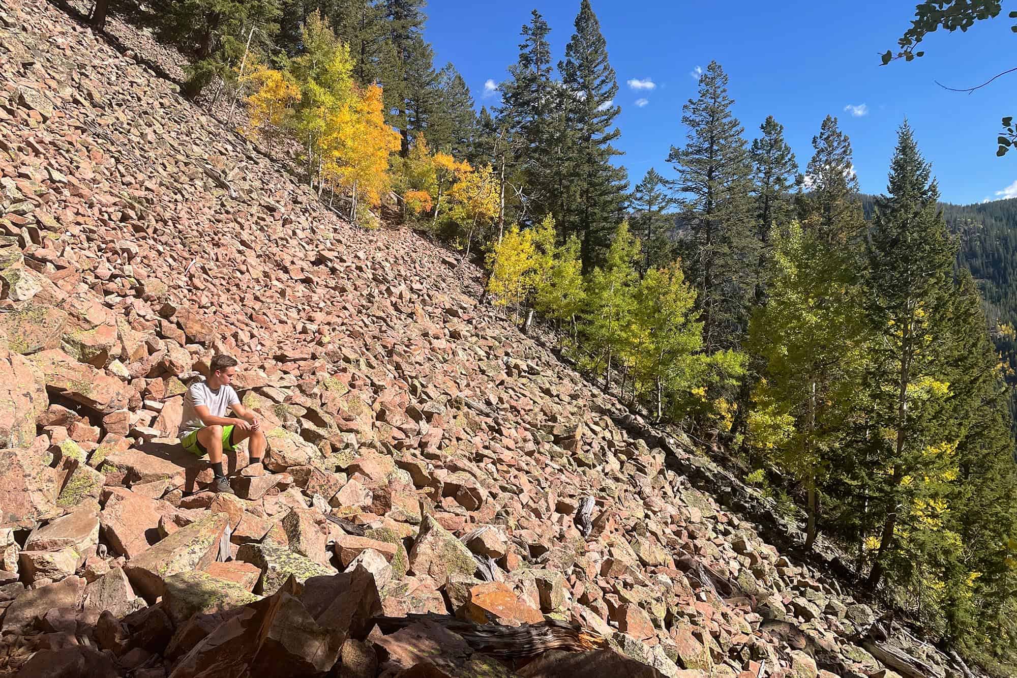 Rocky mountain at Vail