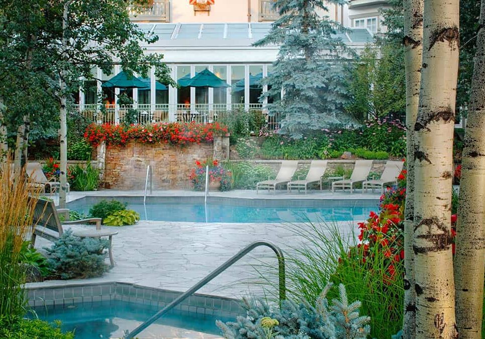 the Patio at Sonnenalp